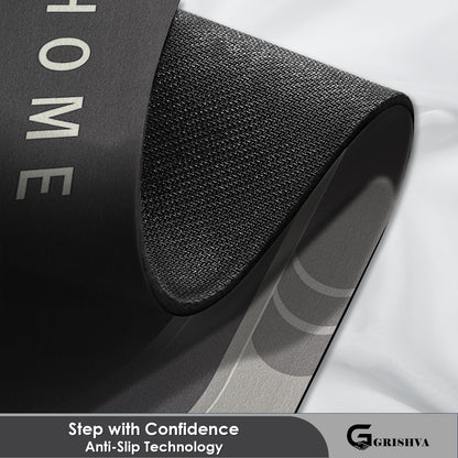 Premium 3.5mm Grey Anti-Skid Water Soaking Home Mat – Soft, Quick-Dry & Durable for Bathroom or Floor Use